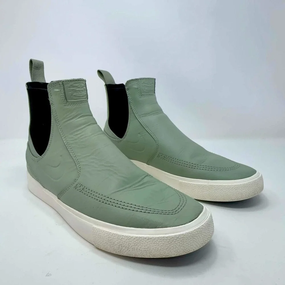Nike SB Zoom Stefan Janoski Slip Mid RM Men's 8.5 Jade Horizon BQ5888-300 Skate